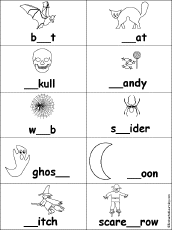 Also puts it into perspective how random english can be, with how pronouncing the word can change completely with the addition or subtraction of just one letter. Fill In The Missing Letters In Words At Enchantedlearning Com