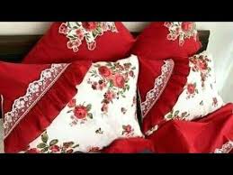 موديلات مفارش سرير دراوات عصرية بالدانتيل تحفة Youtube Bed Pillows Bed Linen Bedding