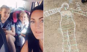 Why are so many men attracted to preteens? Woman S 5 Year Old Daughter Draws A Woman With Large Breasts Outside Their Neighbour S Front Door Daily Mail Online