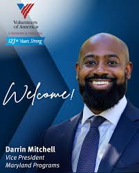 We are thrilled to welcome Darrin Mitchell as the new Vice President of  Maryland Programs at VOACC!