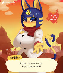 Ankha bond level porn comic (animal crossing,). Catgirl comic porno.
