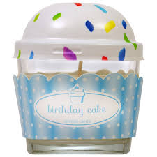 Birthday Cake Scented Candles Birthday Cake Scented Candles 3 Oz Cake Scented Candles Scented Candles Candles