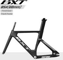 BXT 固定ギア自転車フレームセット カーボンファイバー 卸売 700C 軽量 BSA T800 フォーク・シートポスト付き トラックバイクフレームセット