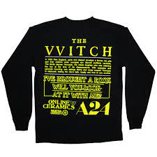A24 az X-en: „Remove thy shift. Online Ceramics x @TheWitchMovie available  exclusively at @DoverStMarket NY and t.coX9xcFynNQ2  t.cowRnS8RXapm”  X