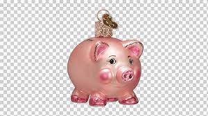 Piggy Bank Christmas Ornament Glass Piggy Bank Glass Child Animals Png Klipartz Piggy bank new year wish.