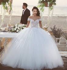 55 Most Beautiful White Wedding Dress Ball Gown Ideas For The Wondrous Bride Wedding Dresses Beaded Wedding Gowns Lace Bridal Dresses Lace
