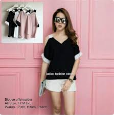 See more ideas about fashion, clothes, fashion outfits. Baju Wanita Tanpa Bahu Blouse Tanpa Lengan Pakaian Wanita Setali Blouse Lengan Pendek Atasan Wanita Baju Lebaran Blouse Korea Modern Model Baru Baju Kasual Santai