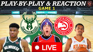 Et for game 3 of the nba eastern conference finals? Atlanta Hawks Vs Milwaukee Bucks Game 1 Live Play By Play Reaction Youtube