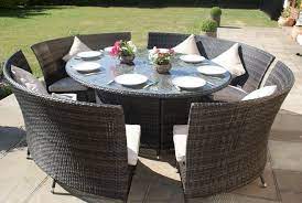 Maybe you would like to learn more about one of these? New Designed Rattan Garden Dinner Table Set Bench With 10 Seater 10 Seater Table Benches Designsbench Table Aliexpress