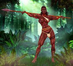 1futa abs amazon anasheya areolae balls balls in panties barefoot  breasts casual exposure dark-skinned futanari dark skin feet flaccid futa  only futanari intersex large breasts looking at viewer muscles