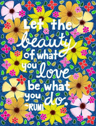 Colourful Floral Inspiring Quote Typography Postcard Floral Inspirational Quotes Positive Quote Poster Wonderful Words
