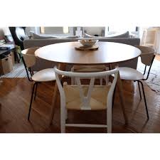 Favorite this post jun 30 3x5 solid oak wood butcher block table. Article Seno Round Dining Table Aptdeco