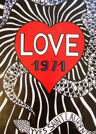 Special Delivery Yves Saint Laurent S Love Cards Saint Laurent Love Posters Love Cards