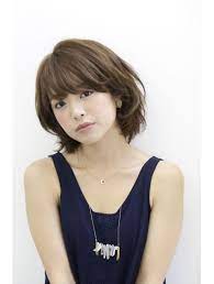 ヘアエジェリプリム hair spa egerie prime 恵比寿大人女性に人気くしゃくしゃボブがかわいいレイヤーボブ ヘアカット ミセス 髪型 長めのボブヘアカット