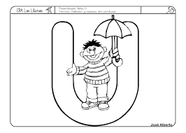 Fichas para trabajar las vocales - Escuela en la nube