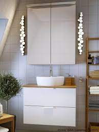 You'll also find a variety of bathroom lighting options and bathroom accessories to really make your bathroom shine. Cool Light Ikea Led Sodersvik Ikea Bathroom Bathrooms Remodel Bathroom Remodel Pictures