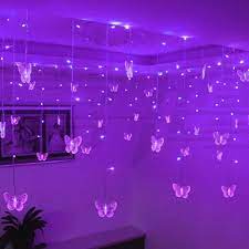 Butterfly Hanging Fairy Lights Etsy Butterfly Room Dreamy Room Purple Rooms