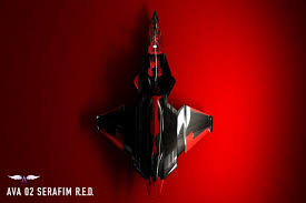 Ava 02 Serafim R E D By Deaksigns On Deviantart Spaceship Design Car Design Character Art