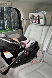 Keep An Eye On Your Rear Facing Baby In The Car With The Britax Back Seat Mirror Baby Car Mirror Baby Gadgets Baby Car Seats