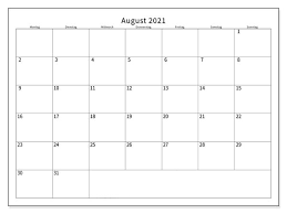 Was geschah noch am 3. Druckbare August 2021 Kalender Zum Ausdrucken Vorlage Pdf Excel The Beste Kalender