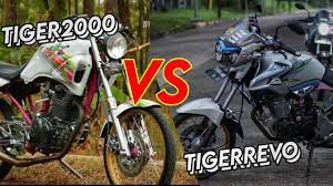 95 modifikasi motor tiger untuk touring terbaru dan terlengkap. Modifikasi Tiger Revo Vs Tiger 2000 Herex Jari Jari Youtube