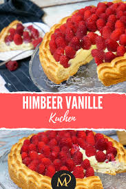 Himbeer Vanille Kuchen In 2020 Himbeer Kuchen Kuchen Himbeeren
