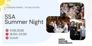 Founders Dinner - The Big Edition: SSA Summer Night - 11.06.2026