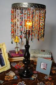 Cathie Filian Bohemian Style Beaded Lamps Bohemian Decor Diy Lamp
