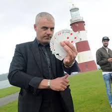 Win A Dream wedding couple spell-bound by magician Dan Brazier