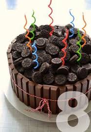 Gatherings A Backyard Birthday With A Kitkat Oreo Cake Dinner With Julie Recipe Oreo Cake Oreo Birthday Cake Oreo