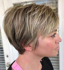 Easy Care Tapered Pixie Hairstyle Pixie Hairstyles Short Hair Styles Fine Hair