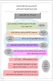 المادة التربية الإسلامية للصف الثامن أكاديمية و مدارس أهل القرآن الإسلامية Facebook