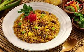 Nasi Goreng Kambing Sudah Biasa Kalau Nasi Goreng Kari Kambing Baru Luar Biasa Resep Ini Citarasanya Agak Mirip Nasi Keb Nasi Goreng Resep Nasi Goreng Resep