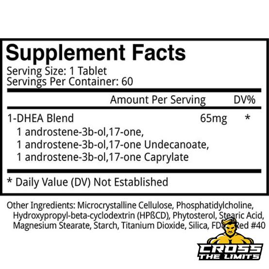 Blackstone Labs Chosen 1 60 CAPS (1-DHEA-1-testosterone) - Cross The Limits UK Shop Vitamins & Supplements