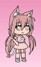 Gacha Life Pink Evil Wolf Girl Character Edit In 2020 Anime Wolf Girl Cute Cartoon Wallpapers Cute Anime Character
