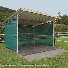 Weidezelt 4 X 4 M Mit Stabilem Dach Weidezelt Dach Dachkonstruktion