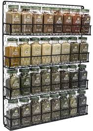 A countertop spice rack, like a standard shelf, a lazy susan or a spinning vertical spice rack can be great for keeping near your food prep area or on a pantry shelf. 8 Best Wall Spice Racks