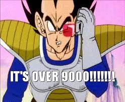Dragon ball z kai has two separate dubs of the line, the tv version stating that it's over 9000! Anime Dragon Ball Gifs Get The Best Gif On Giphy