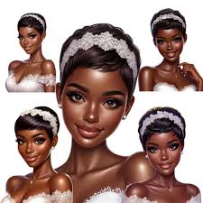 African Wedding Veil