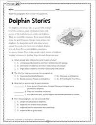 The Dolphin Stories Grade 6 Close Reading Passage Printables Close Reading Passages Reading Passages Reading Comprehension Passages