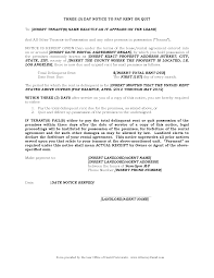 How to evict a tenant in california for non payment. 3 Day Eviction Notice For Non Payment Of Rent In California Free