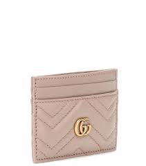 Kup gucci card holderna ebay. Gg Marmont Leather Card Holder Gucci Mytheresa