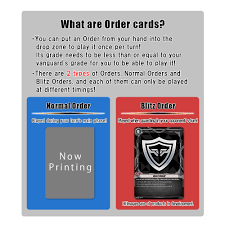 The three should be on the top of the deck. Introducing The New Card Type Order Cardfight Vanguard Trading Card Game Official Website