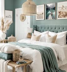 Le tipologie di camera da letto che trovate nel nostro negozio: Camera Da Letto Con Poster Spiaggia E Cornici In Rovere Wall Art Ispirazione Posterstore It