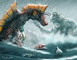 The Problem With Over Fishing By Fourgreen On Deviantart All Godzilla Monsters Kaiju Monsters Kong Godzilla