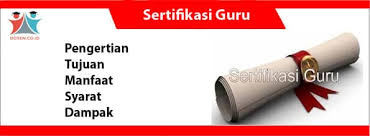 Sertifikasi Guru Pengertian Tujuan Manfaat Syarat Dampak