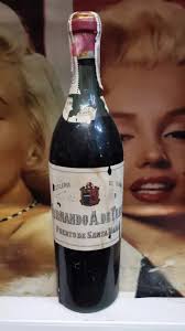 VINTAGE BOTELLA ANTIGUA Brandy Jerez Terry Vo Destileria Coñac Años 60  Corcho EUR 95,00