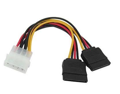 Cable Energía Sata Para Fuente