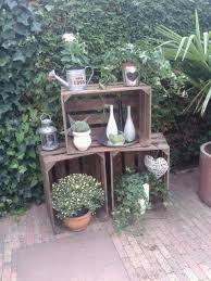 fruitkistjes tuin ideeen google zoeken idee deco jardin decor de jardin diy decoration jardin