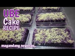 How To Make Ube Cake At Paano Pagkakakitaan Episode 4 Yummy Chessy Ube Cake Recipe Youtube Ube Dessert Recipe Cake Recipes Filipino Food Dessert